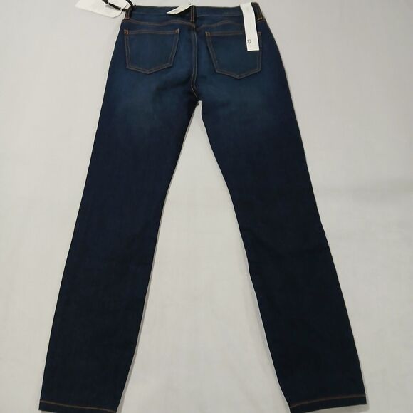 Current Elliott Jeans 24 The Stiletto High Waist Ankle Skinny The Bay Stripe NEW - Picture 2 of 11